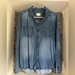 Caslon Soft Denim Button-down